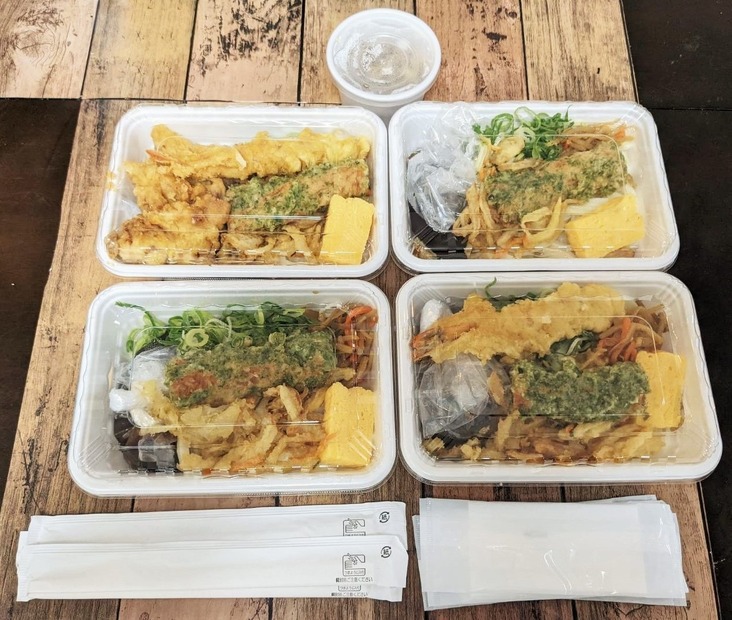 話題の丸亀製麺持ち帰り「うどん弁当」！全種類食べてみた！