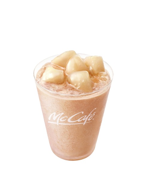 マクドナルド、“モモづくし”ドリンク！McCafe by Barista併設店舗限定