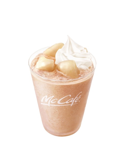 マクドナルド、“モモづくし”ドリンク！McCafe by Barista併設店舗限定