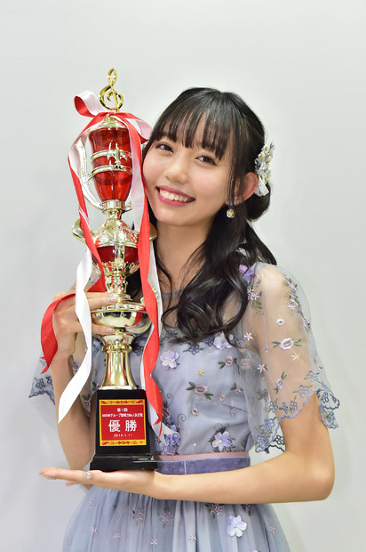 第1回『AKB48グループ歌唱力No.1決定戦』優勝時の野島樺乃