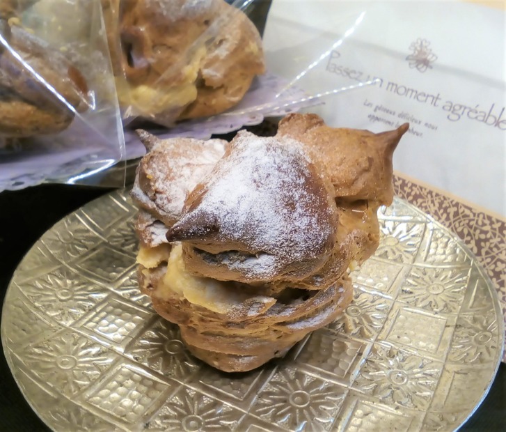 至高のバリバリ食感！りんごの木、「焼きシュークリーム」発売