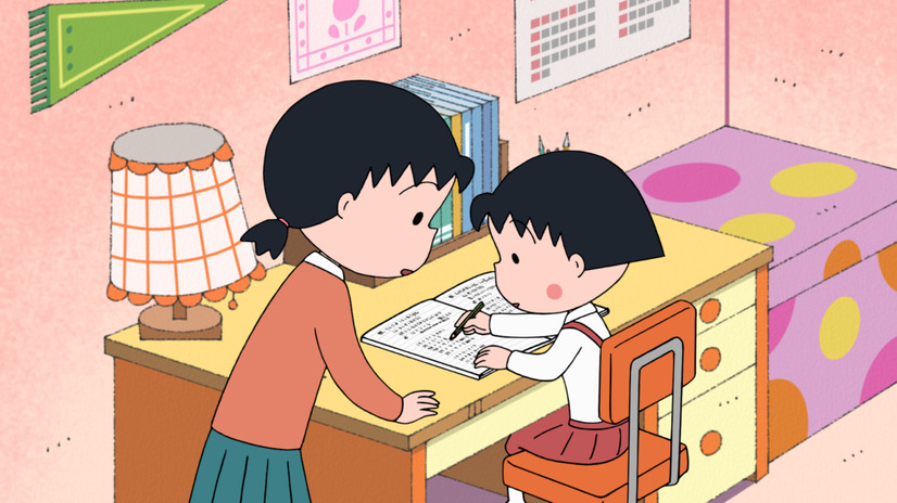 1286話「まる子 テストで100点をとる」の巻（C）さくらプロダクション/日本アニメーション