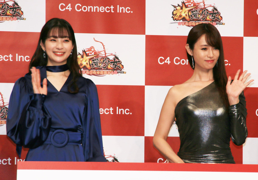 足立梨花、深田恭子【撮影：小宮山あきの】