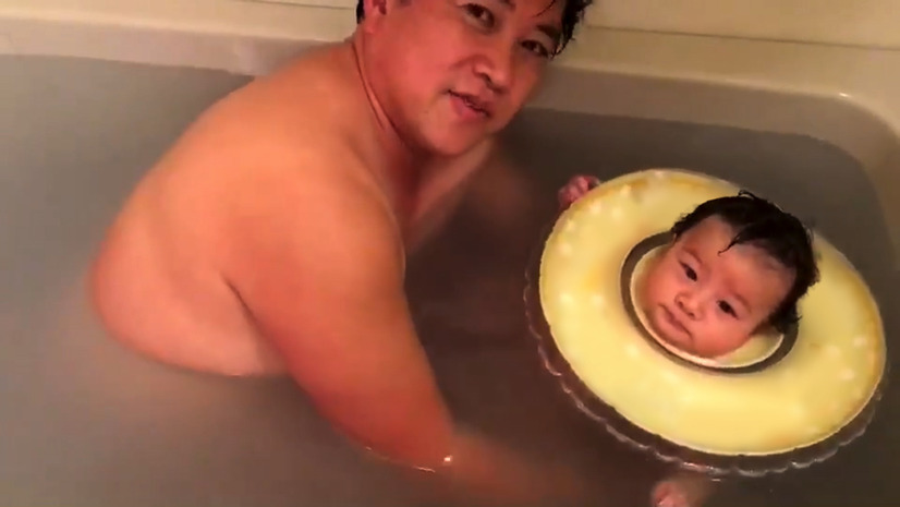 横澤夏子、出産直後に初めてわが子を抱く感動シーン公開！サントリーCMの一コマ