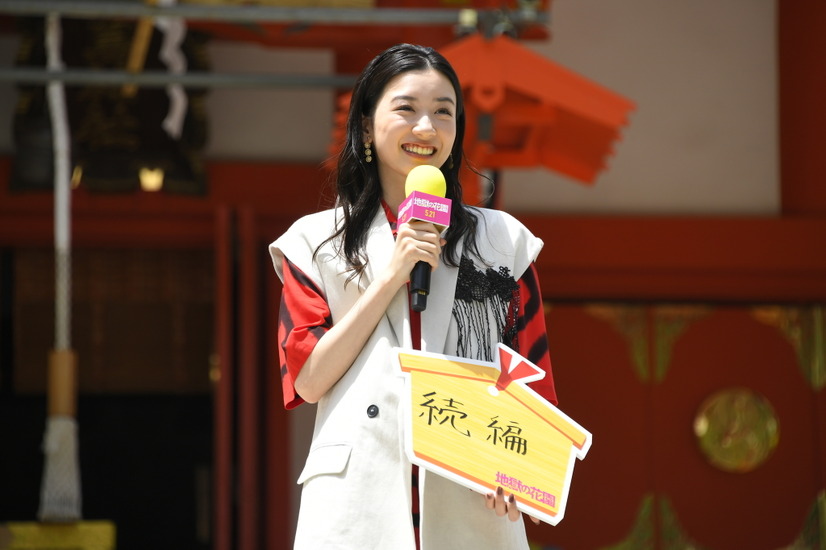 永野芽郁と菜々緒が『地獄の花園』ヒット祈願！続編を熱望