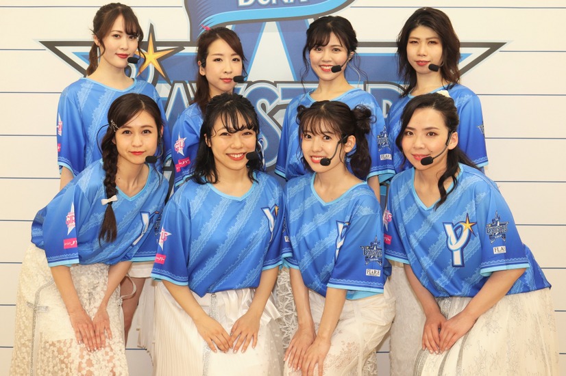 CASPEL（久信田敦子、橘未佐子、山田美貴、山下麗奈、山崎鈴、堤梨菜、山本由奈、栗原沙也加）【撮影：浜瀬将樹】