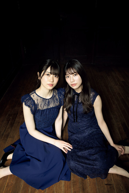 河田陽菜(※右)×丹生明里(※左)(日向坂 46)
