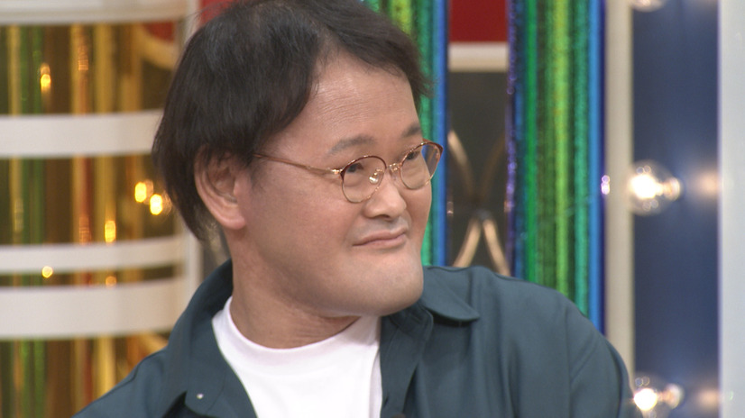 突然、さんまに説教をされる稲田直樹（アインシュタイン）（C）MBS