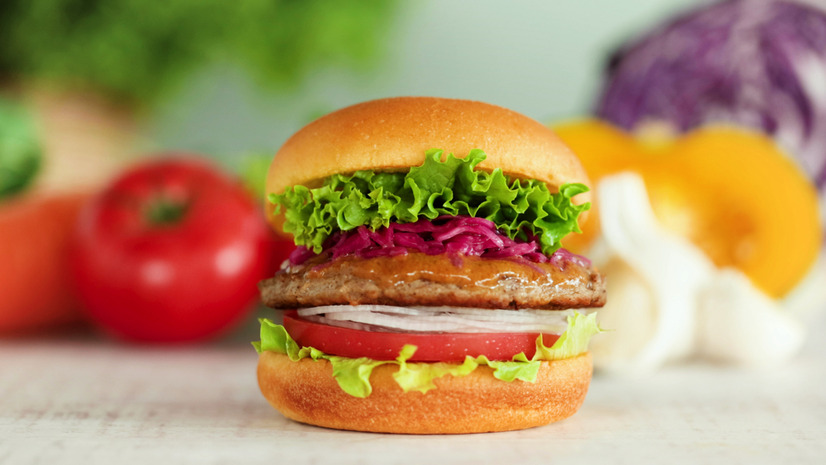 フレッシュネスバーガー、たっぷり野菜＆肉の旨味が味わえる「ガーデンサラダバーガー」発売