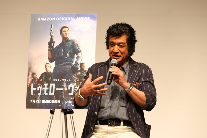 藤岡弘、【映画『トゥモロー・ウォー』©2021 SKYDANCE PRODUCTIONS, LLC AND PARAMOUNT PICTURES. ALL RIGHTS RESERVED.】