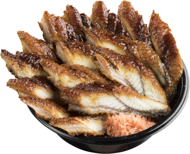 「うな丼トリプル(15枚)」税込 1,520 円