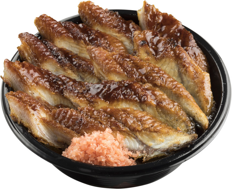 「うな丼ダブル(10枚)」税込 1,080 円