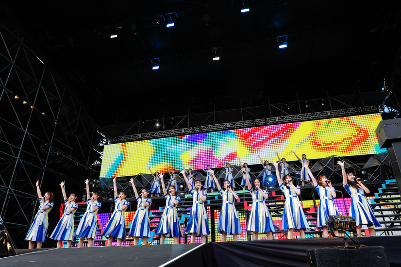 日向坂46『W-KEYAKI FES.2021 DAY-2』ライブ写真（撮影：上山陽介）