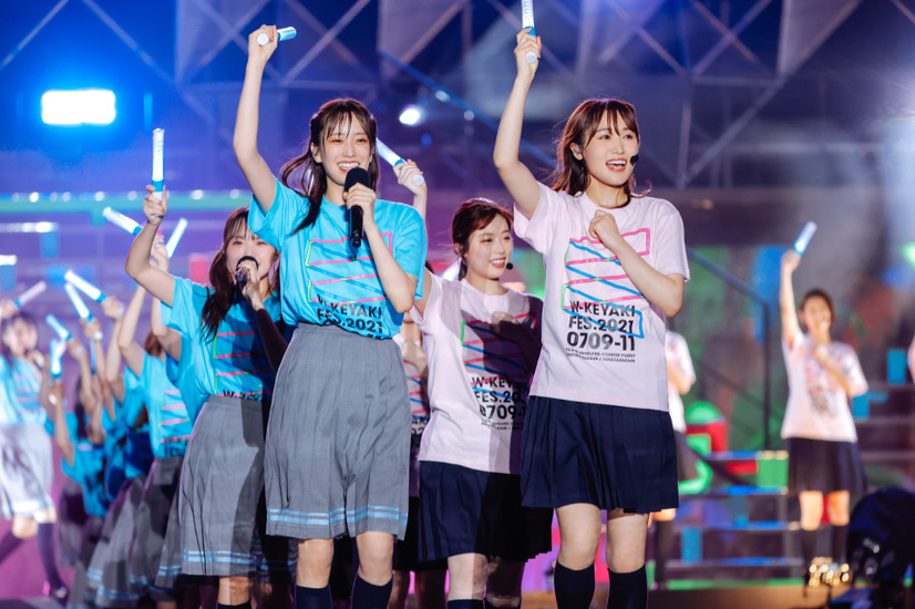 『W-KEYAKI FES.2021 DAY-3』 ライブ写真（撮影：上山陽介）