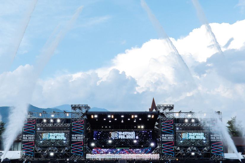 『W-KEYAKI FES.2021 DAY-3』 ライブ写真（撮影：上山陽介）