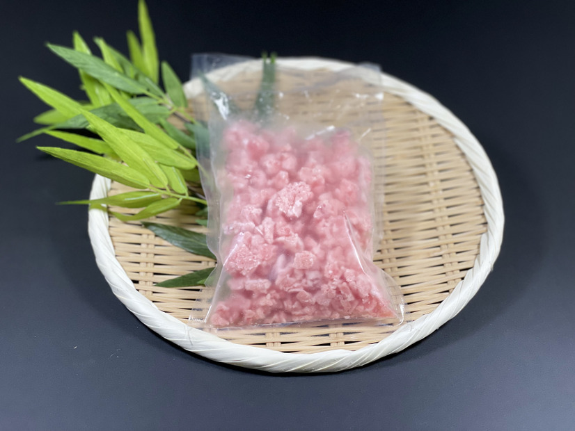 時短メニューにも！シャリッと冷たい新食感「生マグロふりかけ」