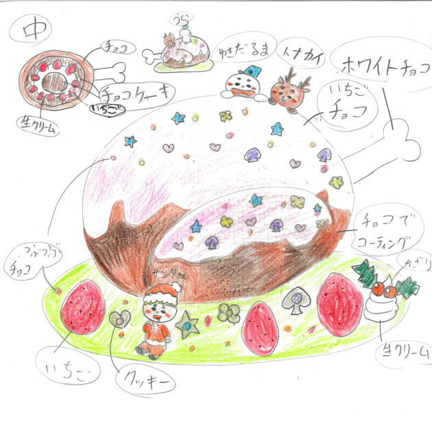【2018】オリジナルクリスマスチキンケーキ