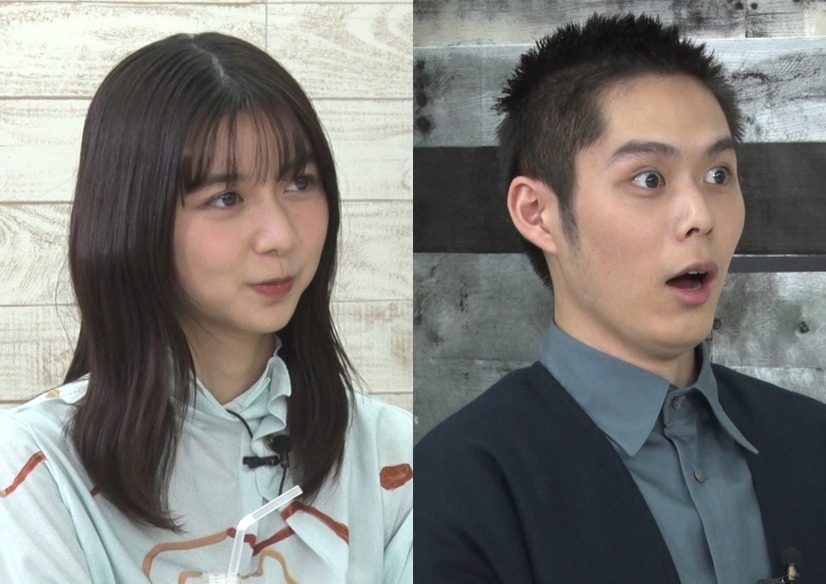 左から）上白石萌歌、細田佳央太（C）フジテレビ