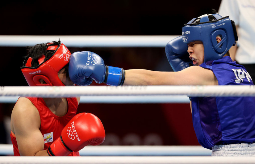 右）入江聖奈選手 (Photo by Dan Mullan/Getty Images)