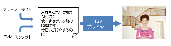 T2Vプレイヤーのしくみ