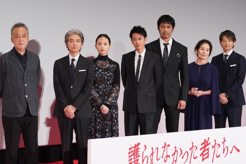 映画「護られなかった者たちへ」完成披露イベント【写真：竹内みちまろ】