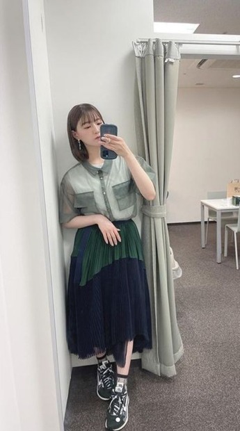 写真は中田花奈公式Instagramから（※写真は所属事務所より掲載許諾をいただいております）