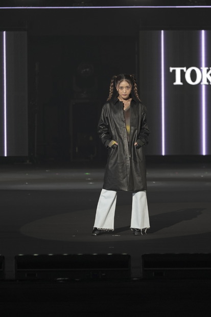 池田美優　(C)マイナビ 東京ガールズコレクション 2021 AUTUMN/WINTER