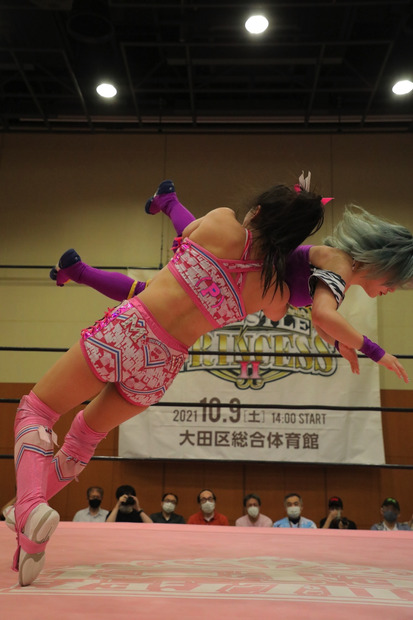 渡辺未詩選手（C）東京女子プロレス