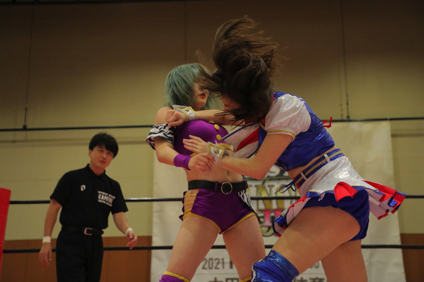 SKE48・荒井優希（C）東京女子プロレス