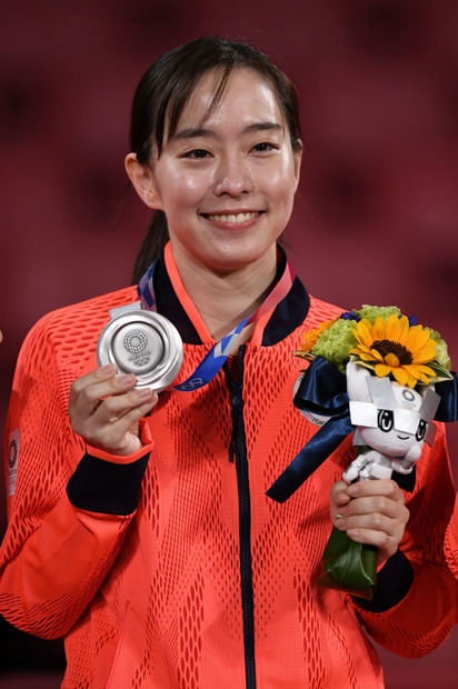 石川佳純 (Photo by Kaz Photography/Getty Images)