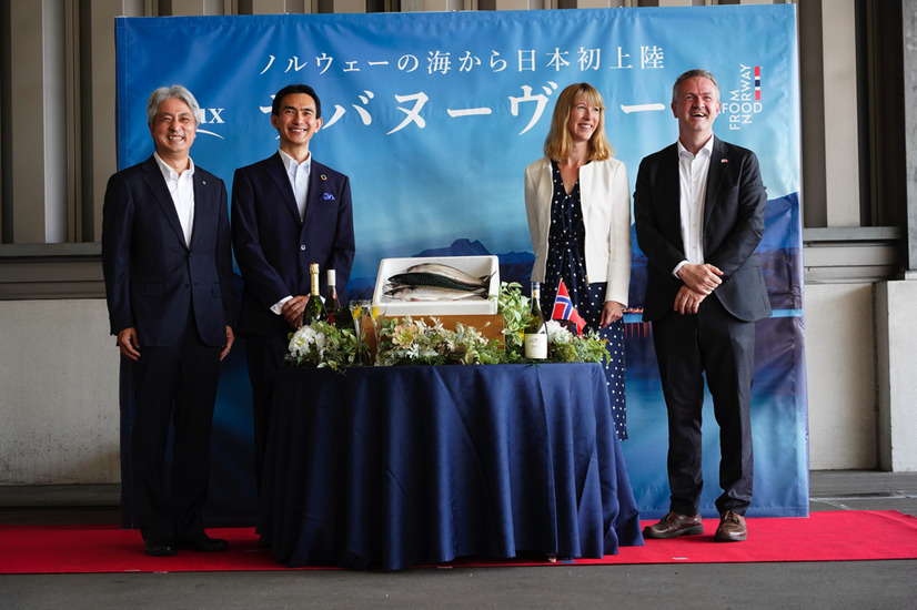 ノルウェー産天然生サバ「サバヌーヴォー」日本初上陸