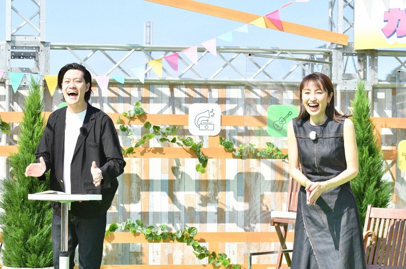 粗品（霜降り明星）、矢田亜希子（C）TBS