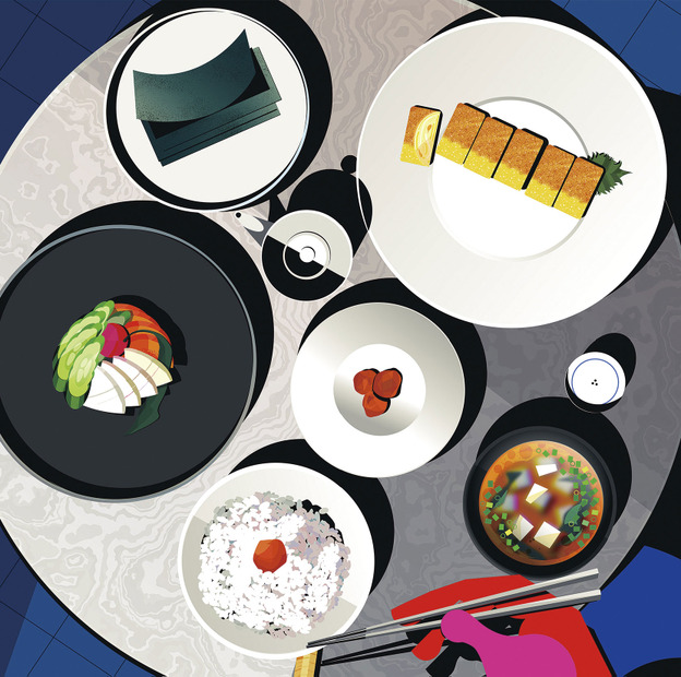 桑田佳祐『ごはん味噌汁海苔お漬物卵焼き feat. 梅干し』ジャケット画像通常盤