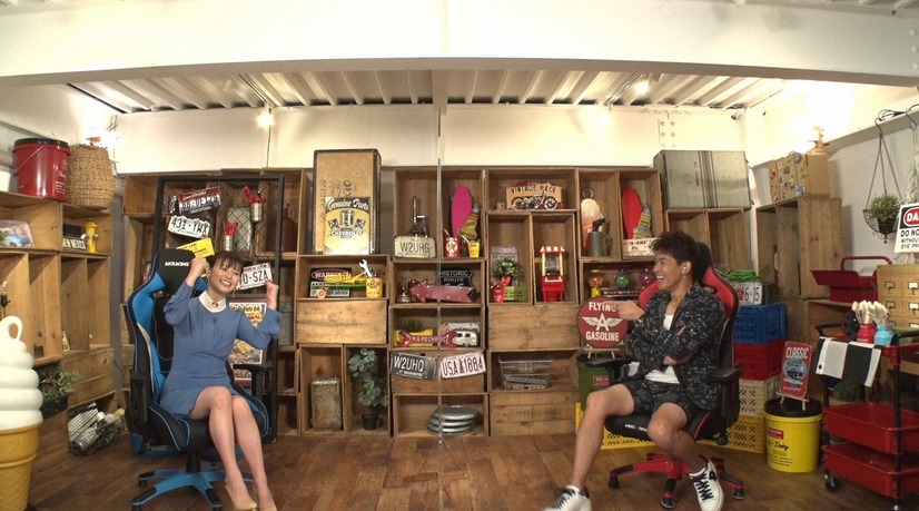 井口綾子、武井壮（C）TBS