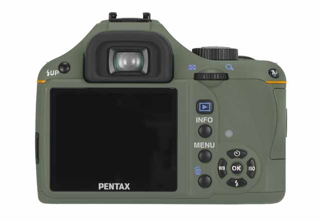 PENTAX K-m olive レンズキット