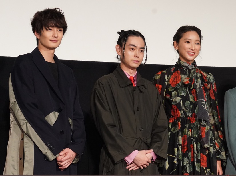 映画『CUBE 一度入ったら、最後』初日舞台挨拶【写真：竹内みちまろ】