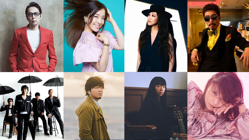 平原綾香、スターダスト★レビュー、秦 基博、鈴木雅之、JUJU、鬼束ちひろ、青葉市子