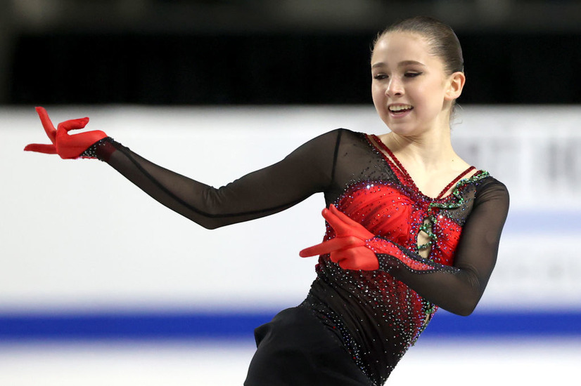 カミラ・ワリエワ(Photo by Matthew Stockman - International Skating Union/International Skating Union via Getty Images)