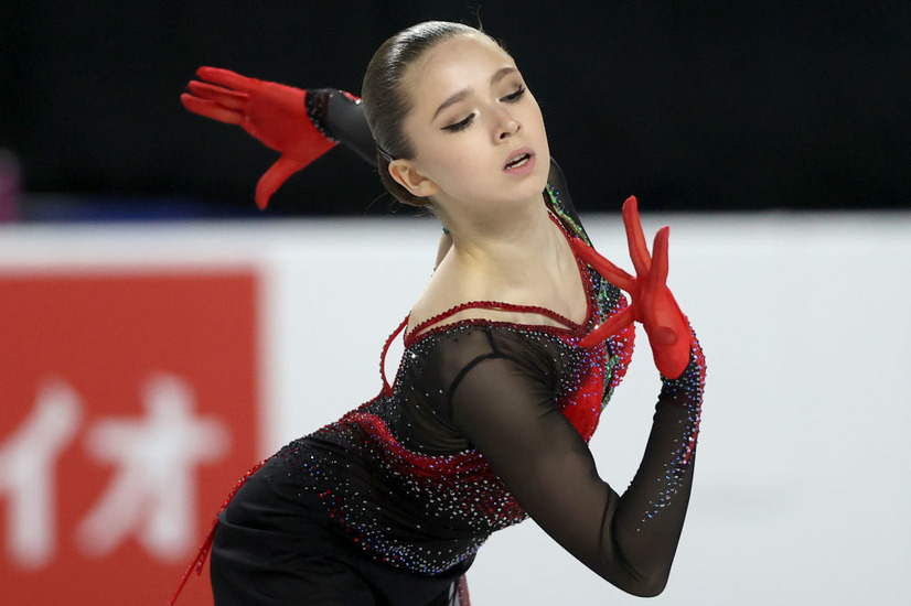 カミラ・ワリエワ(Photo by Matthew Stockman - International Skating Union/International Skating Union via Getty Images)