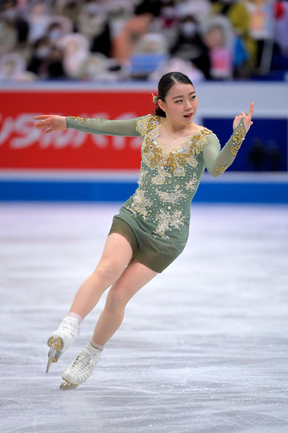 紀平梨花選手(Photo by Koki Nagahama - International Skating Union/International Skating Union via Getty Images)