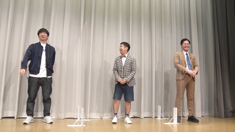 若林＆ウエストランド井口＆東京ホテイソンたける（C）フジテレビ