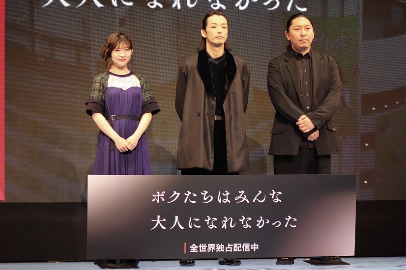 伊藤沙莉、森山未來、森義仁監督【撮影：浜瀬将樹】