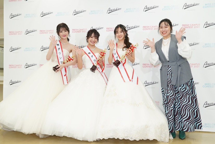 「MISS CIRCLE CONTEST 2021」【写真：竹内みちまろ】