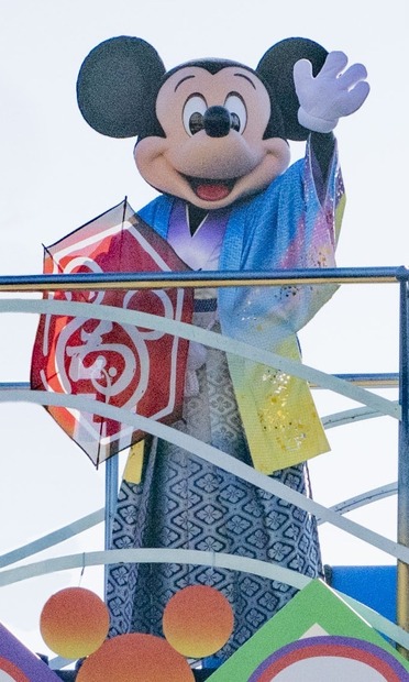 東京ディズニーランドに登場する和服姿の ミッキーマウス(イメージ)（C）ディズニー