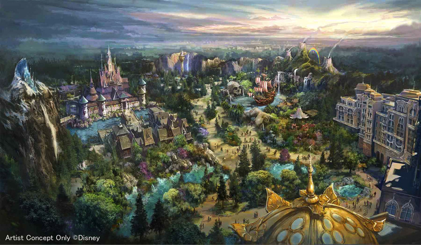 完成イメージ図（C）Disney