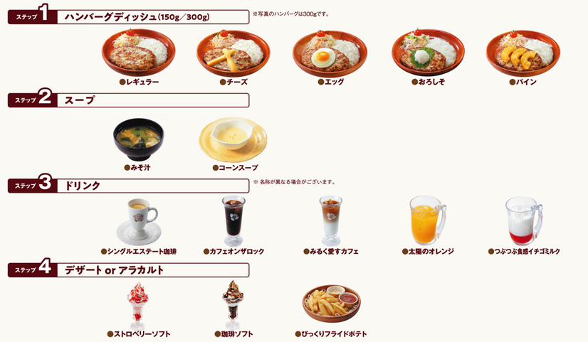 組み合わせは150通り！びっくりドンキーからカスタマイズ可能な「ドンキー満喫セット」