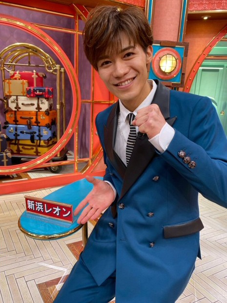 新浜レオン（写真は公式ツイッターから）　※写真は所属事務慮より掲載許諾をもらってます