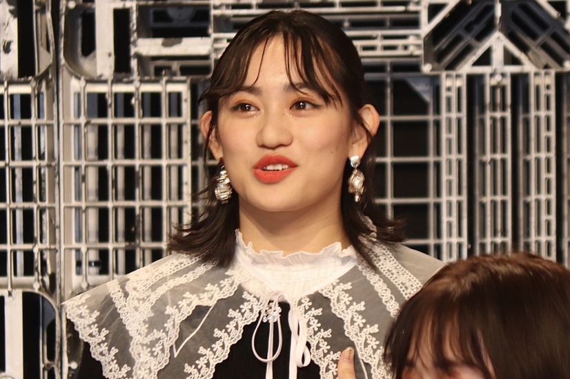 佐々木莉佳子（アンジュルム）【撮影：浜瀬将樹】