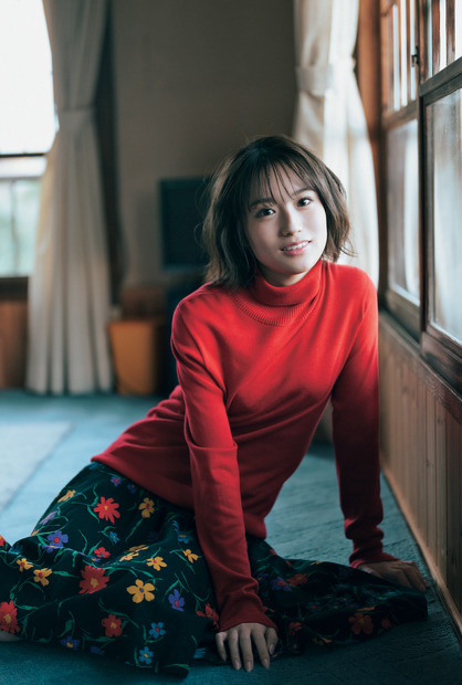 『blt graph.vol.74』購入特典ポストカード：掛橋沙耶香（乃木坂46）　（c）東京ニュース通信社