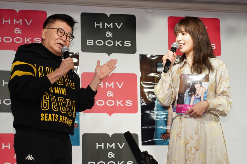 生島ヒロシ、南里美希【写真：竹内みちまろ】
